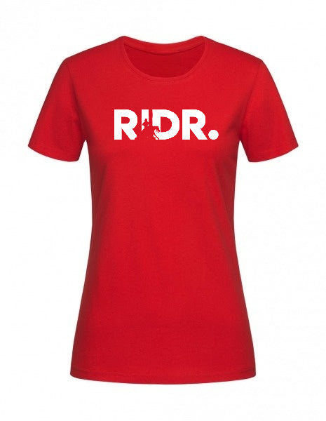 Ladies RIDR. T-shirt